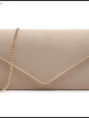 Faux Suede Clutch Purse Evening Bag Bridal Formal Handbag